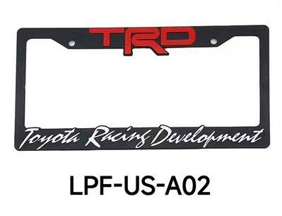 Car American Standard License Plate Frame License plate holder/license plate holder - trd-toyota-racing-develo