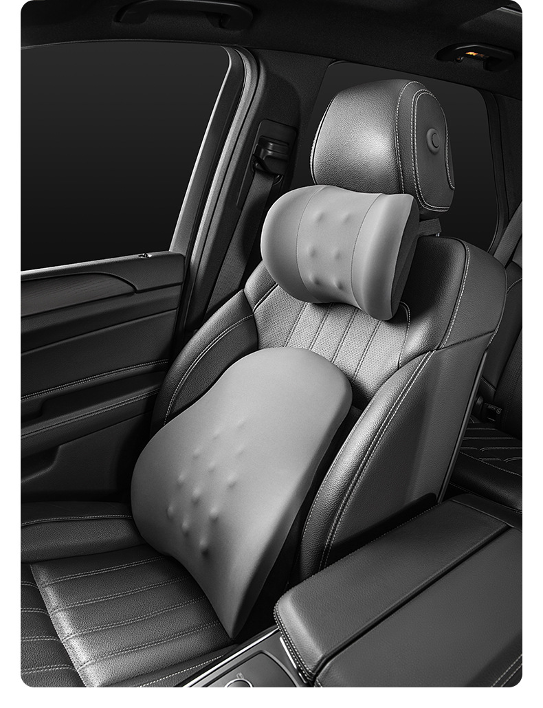 Car Electric Massage Lumbar Support Artifact Waist Support Driver Cushion Car Driving Seat Backrest Car Interior