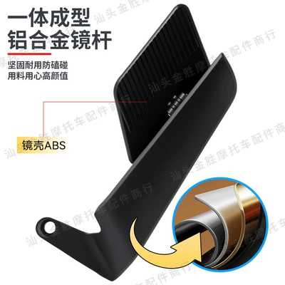Motorcycle rearview mirror – Reflector