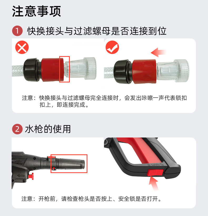 2000W high-power copper wire motor VCM-D Anlu car washer high-pressure water gun high-power 220V water pump household