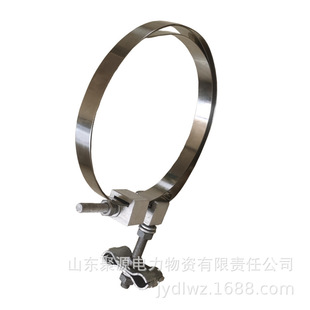 Stainless Steel Belt Lead down Wire Clamp Steel Belt Length According to the Rod Diameter of the Rod Diameter 100-2500 or More