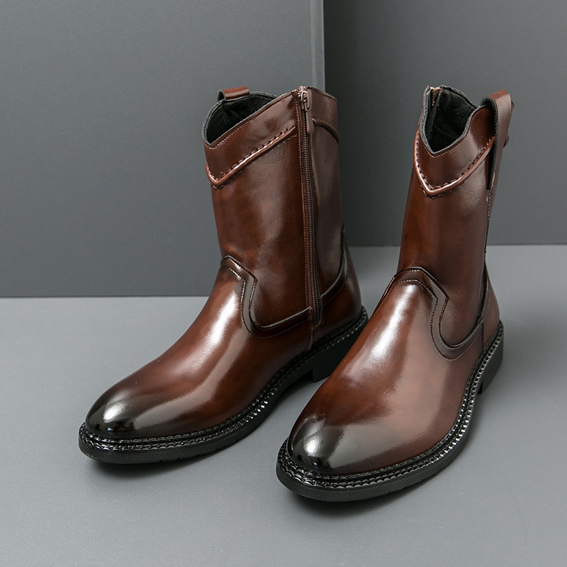 fashionable high boots