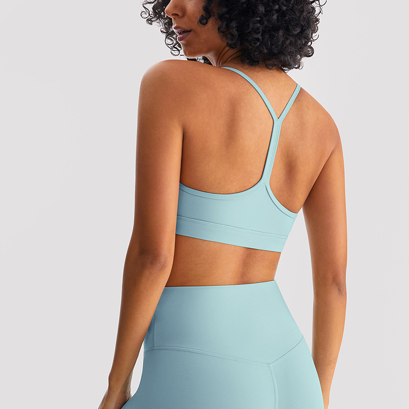 Nulrx nueva ropa de yoga desnudo chaleco pilates deportes ropa interior las mujeres sexy belleza espalda fitness sujetador yoga