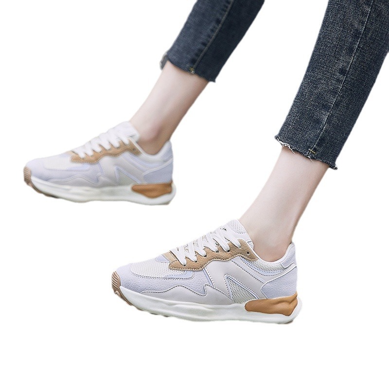 Chaussures de sport légères à semelle souple pour femmes, chaussures de course, tendance, Cool, polyvalentes, pour papa, nouvelle collection printemps 2024_voghion.com