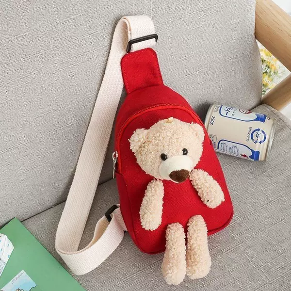 Cute little girl's bag, cute boy's crossbody bag, chest bag, coin purse, princess fashion 2026 new trendy backpack