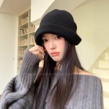 ��Ʒ�|~����ëᘿ�Ů�ﶬ��ɫ��ů�Ѷ�ñ�ٴ�ë��ñ�o�����^ñ