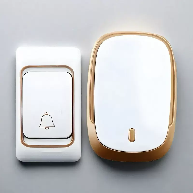 厂家直销数码门铃433mhz智能门铃远距离一拖一防水呼叫器批发