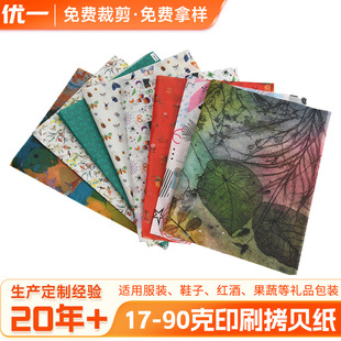 Manufacturers Wholesale Printing and Copying Paper, Capable of Producing Multi-Color Cartoon Pattern Moisture-Proof Pear Paper and Single-Color Printing Packaging Paper