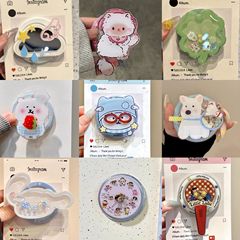 MagSafe 磁気ホルダーに適した新しい ins かわいいシェイク漫画、超吸着力、格納式エアバッグ