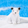 Realistic doll, resin, jewelry, accessory, polar bear, micro landscape