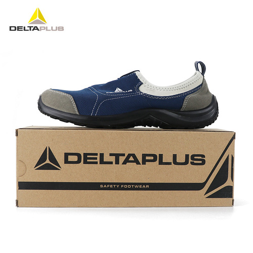 Delta 301216 labor protection shoes men's lightweight breathable steel toe anti-smash and puncture-proof work one-leg safety shoes