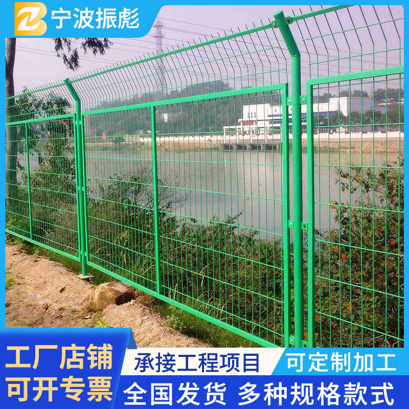 高速公路护栏网防眩目网桥梁防抛网菱形钢板高架桥隔离钢丝围栏网