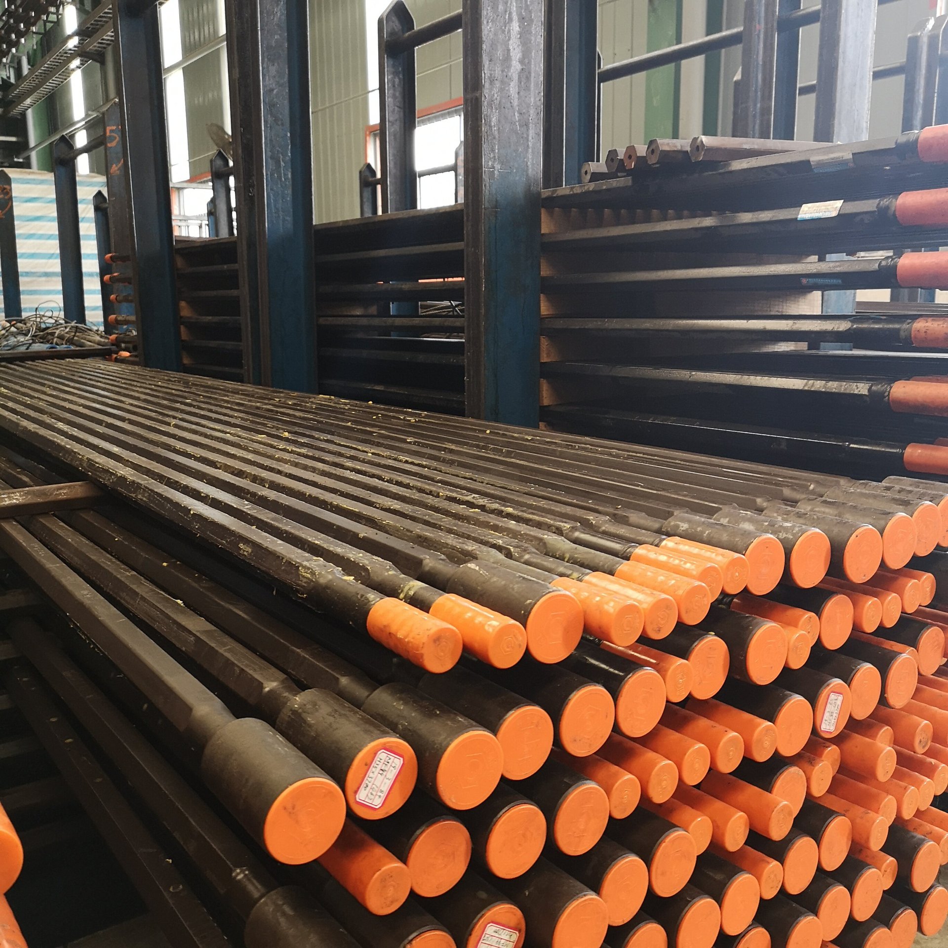 Guigang R32T38 serie de roscas de tubo de perforación de perforación de perforación de roca para ingeniería minera de intercambio rápido