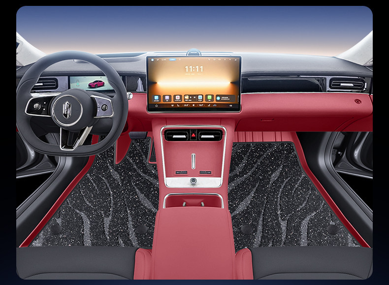 Suitable for Shangjie Z7/Z7T foot mats TPE2026 new model car interior foot mats modification accessories carpet supplies