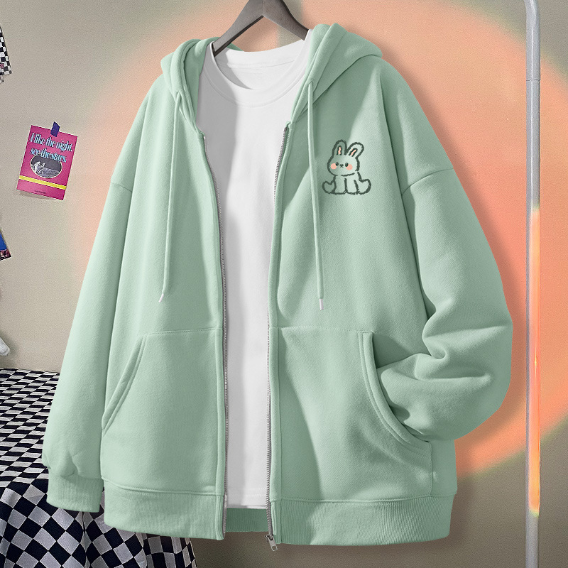 Early Spring Sweatshirt Spring Top Women's 2025 New Cardigan Spring and Autumn Thin Women's Zipper Jacket Spring Clothes Early Spring Sweatshirt Spring Top Women's 2025 New Cardigan Spring and Autumn Thin Women's Zipper Jacket Spring Clothes