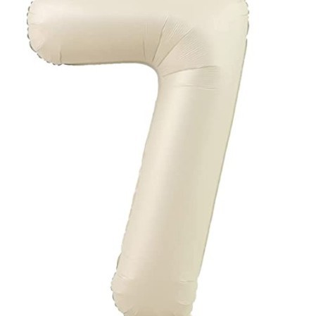 40 pulgadas digital de papel de aluminio globo vintage color leche blanco caramelo chocolate atmósfera globo decorativo