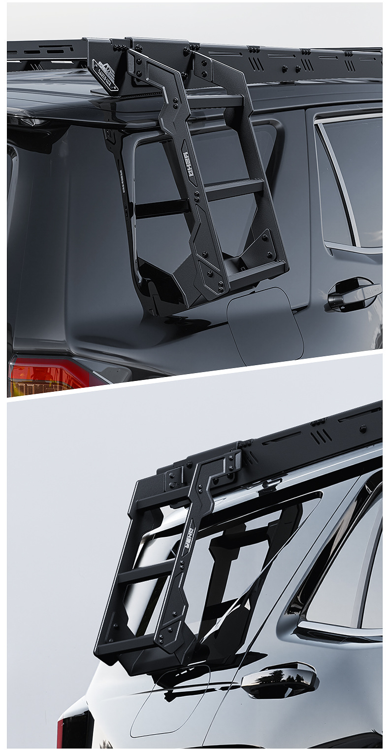 Suitable for Tank 400 Special Vehicle Roof Luggage Rack Frame Expansion Platform Side Ladder Side Mounting Plate Modification Parts