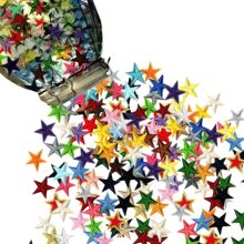 电脑绣花章仔小号五角星补丁贴服装辅料鞋帽箱包饰品配件刺绣布贴