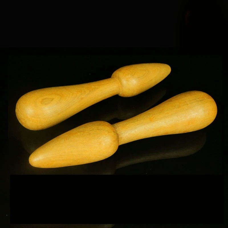 Wholesale Vietnamese fragrant wood massage device wooden gourd -type point stick