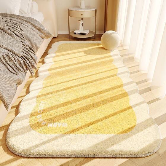 Carpet Bedroom Bedside Blanket Simple Imitation Cashmere Living Room Blanket Sofa Coffee Table Bay Window Mat Home Long Thick Strip