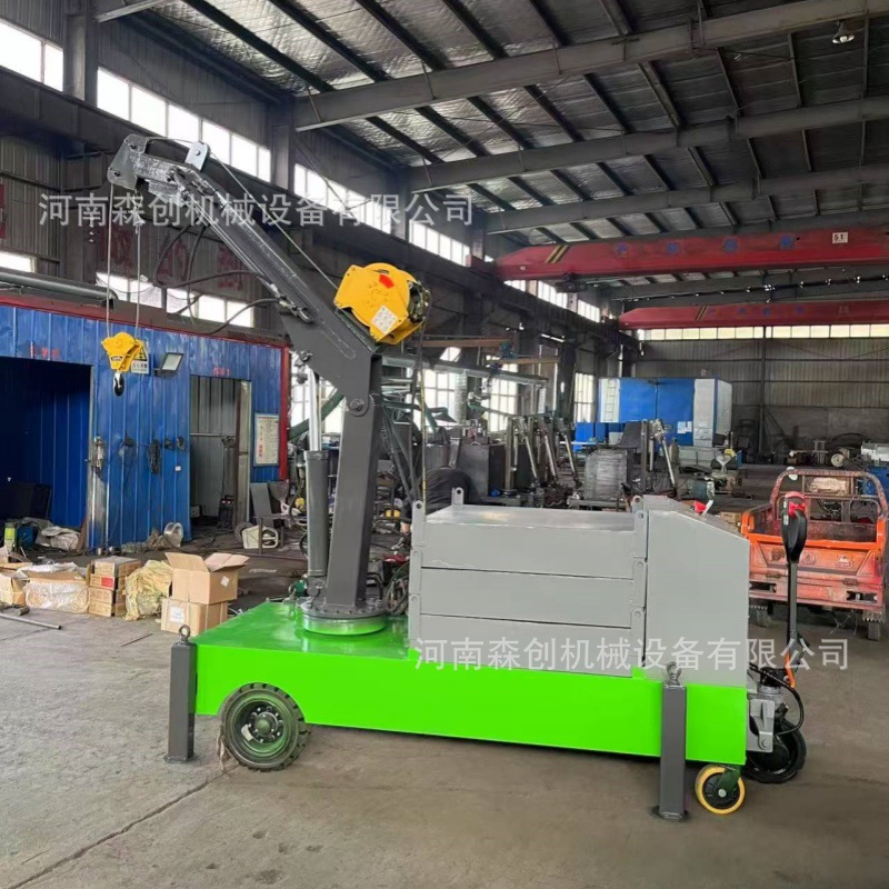可旋转平衡吊 移动液压小吊机自动伸缩吊臂 建筑工地吊装好帮手