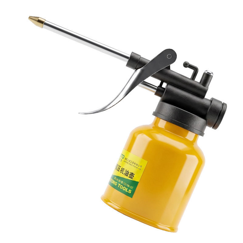 Aceitera Manual de Alta Presión 250g 450g 500g de Aluminio Transparente para Lubricación