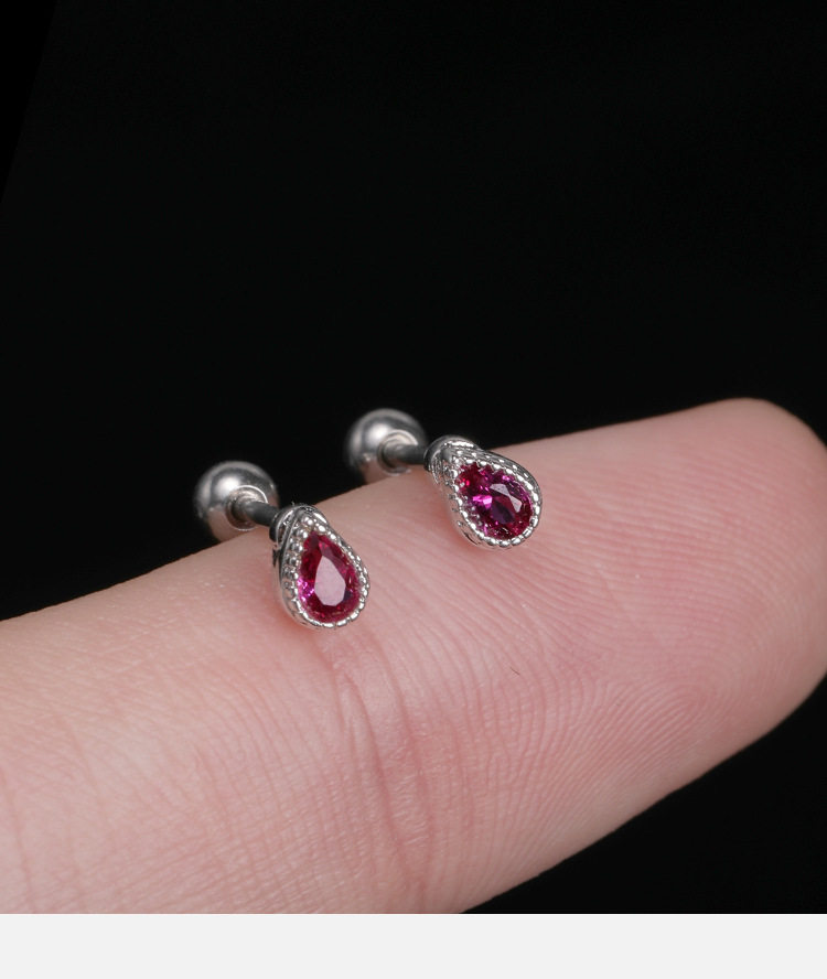 Geometric Diamond Rhinestone Lightning Ear Cuff Earring for Women detail image 8