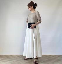 202023秋季新款乐天ins热销宽松显瘦日系网眼镂空针织衫长袖上衣