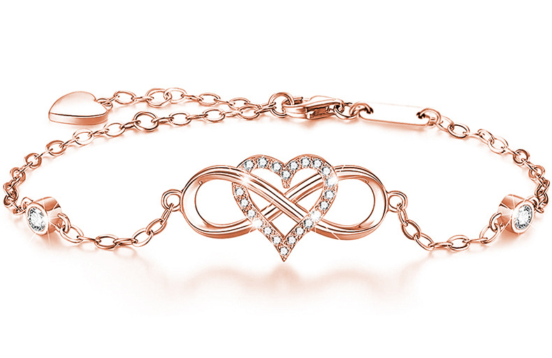 925 Sterling Silver Bracelets Elegant display picture 1