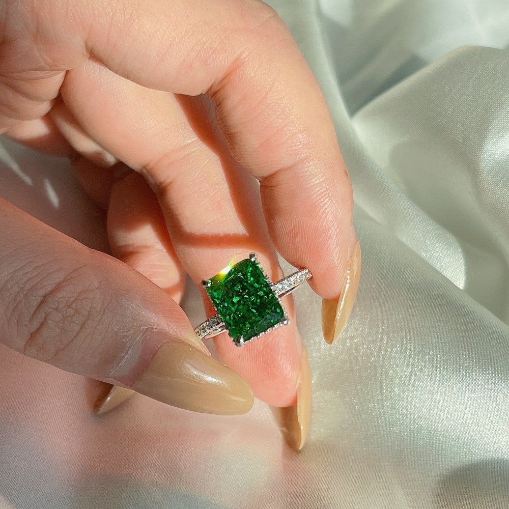 10g Weight Zircon Inlay Material Rings Classification 6, 9 Ring Size 1 Piece Quantity Holiday, Daily Occasion 925 Sterling Silver Material Geometric Pattern Women's Gender Plating Design Elegant, Luxurious, Simple Style Style 925 Sterling Silver Zircon Geometric Rings 20