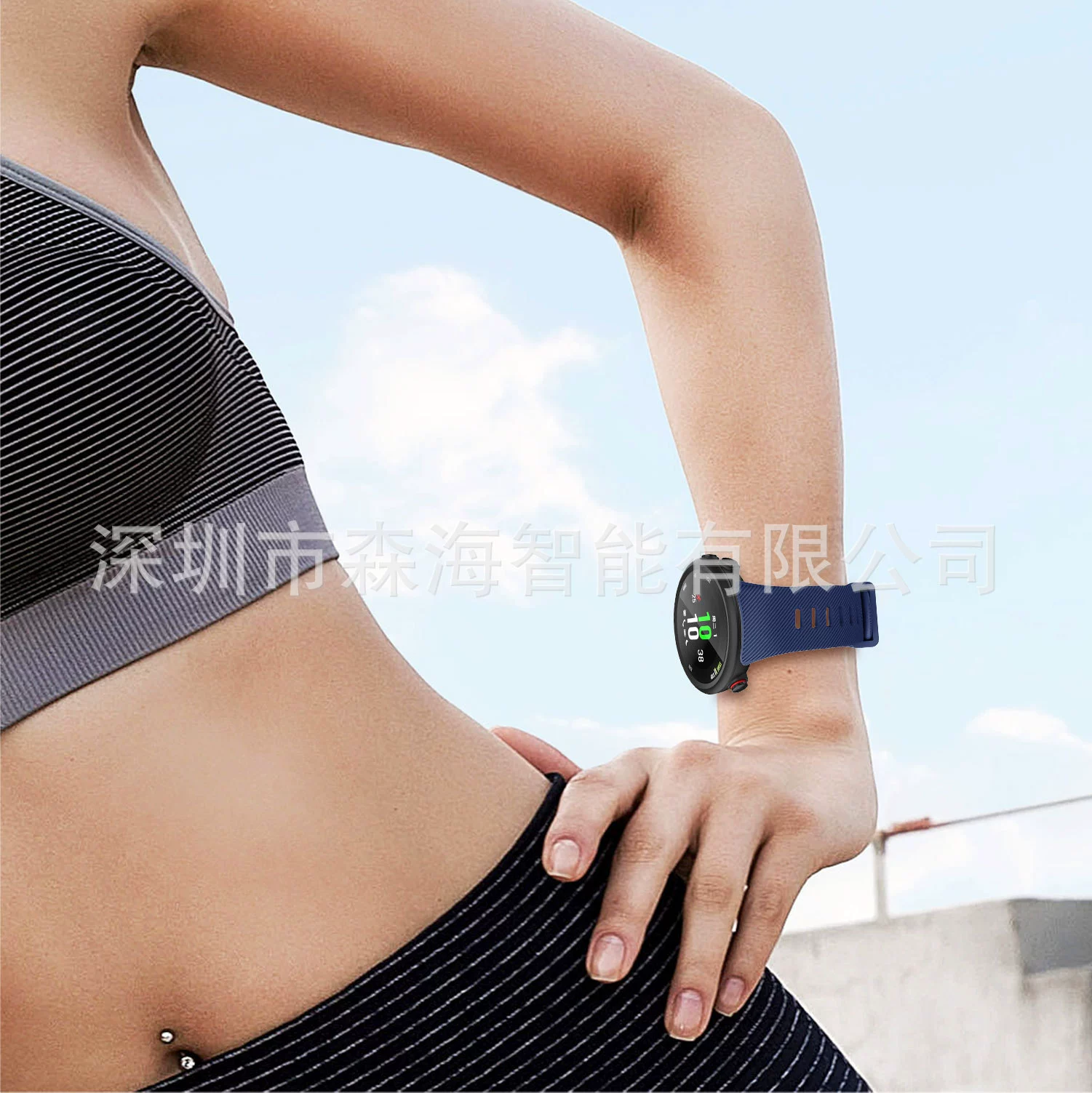Подходящий Garmin Jiaming Forerunner45 45 S силиконовый ремешок Jiaming Garmin SWIM 2 ремешок