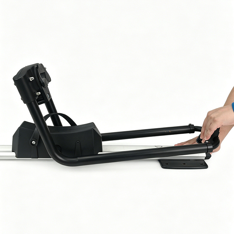 Universal car roof-mounted bicycle rack, stable and non-shaky vehicle-mounted bicycle fixing bracket