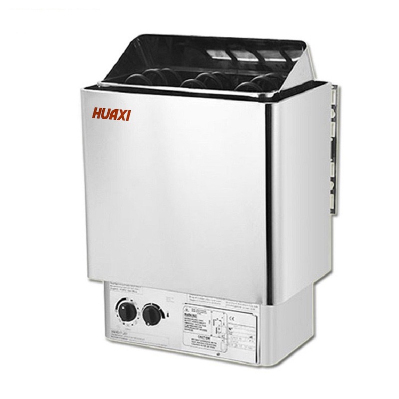 Hot sale sauna de acero inoxidable controlado por temperatura horno de vapor seco controlado externamente pantalla digital sauna sala de vapor de sudor equipo de calefacción
