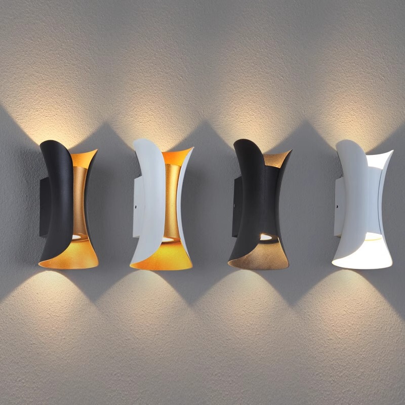 Outdoor Wall Lamp Nordic Creative Living Room Background Wall Modern Simple Small Waist Bedside Bedroom Hotel Door Front Lamp