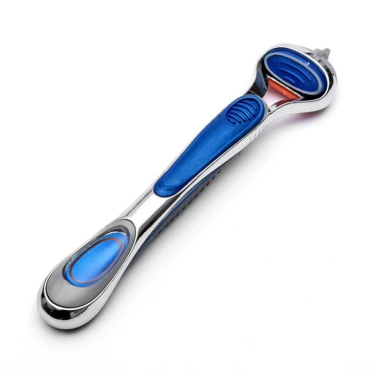 5단 블루 메탈 칼꽂이 1개, 34g