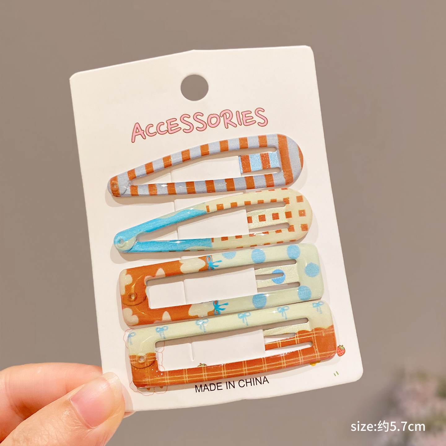 Cartoon orange-4 piece set