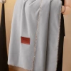 Imitation cashmere double layer-elegant gray
