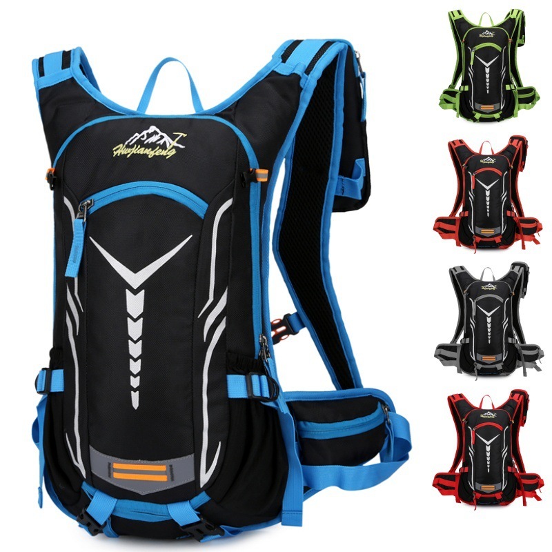 New Cycling Backpack Motorcycle Equipment Breathable Water-Repellent Backpack Road Bike Men's and Women's Mountain Bike Cycling Equipment