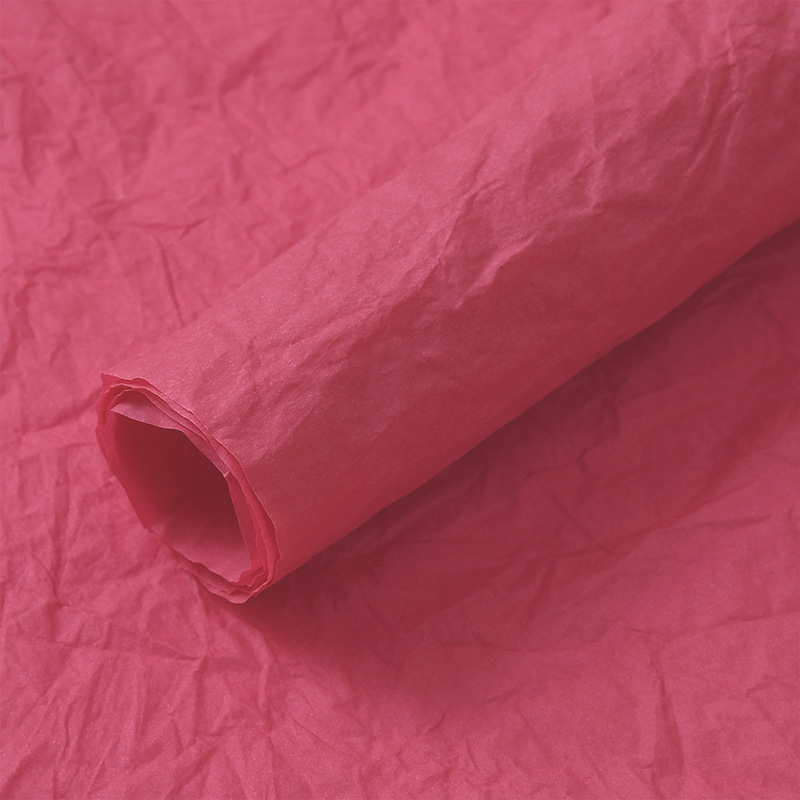 Papel plisado xuenai al por mayor tienda de flores ramo de embalaje de flores forro de papel hecho a mano ramo de papel nativo embalaje mano amasando papel