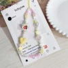 35 square flowers yellow hearts