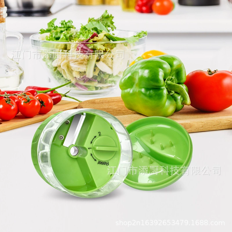 Многофункциональная резка filament для картофеля, handheld вращающийся резак для фруктов, ротор 210317