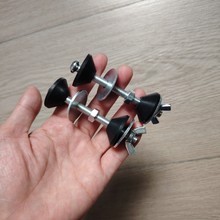 马桶水箱螺丝分体水箱固定栓座便器跨境卫浴配件M6不锈钢304密封