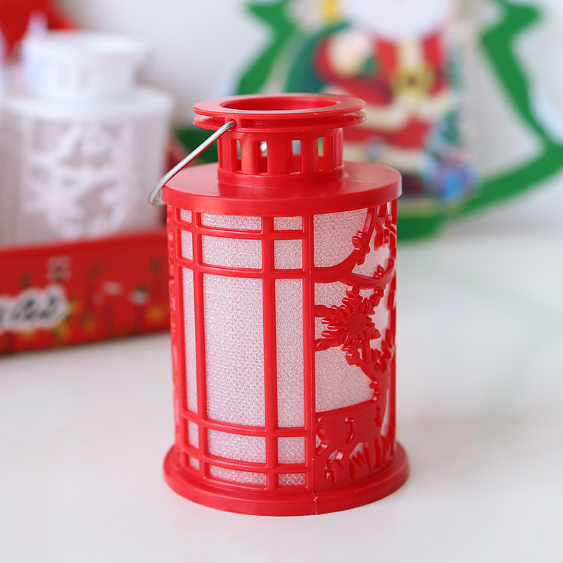 Halloween decoración LED vela luz nuevo regalo de Navidad pequeño caballo barra de luz fantasma festival atmósfera accesorios de diseño