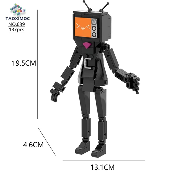 639Titan Female TV Person 137PCS [New Product]