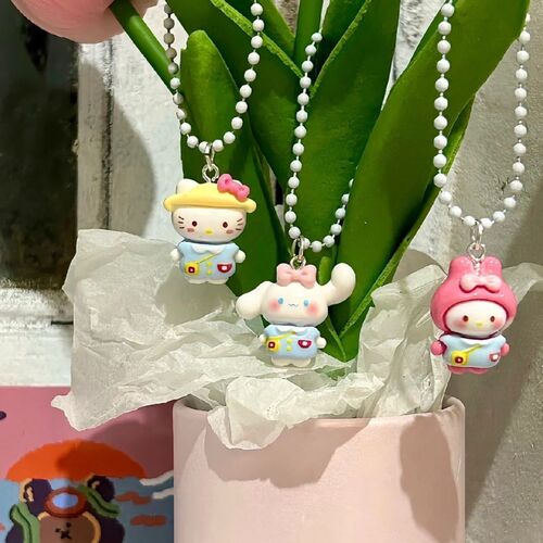 594 Little Red Book Kindergarten Sanrio Key Chain Pendant Ins Cute Cartoon Bag Girlfriend Gift