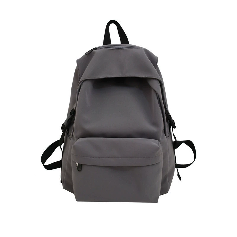 Nylon backpack, Japanese/Korean style, capacious student shoulder bag, lightweight 0.46 kg
