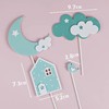 Kangshuai Baking Cake Decoration Moon Yun Duo Xiaoweng House Set Plug -in Sweet Scenes Scenes Dress and Plug in Card