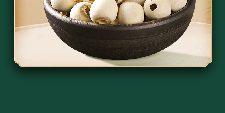 Hunan Dried White Lotus Seeds Cored Bai Lian Zi 500g for Soup Congee and Herbal Cooking specifications