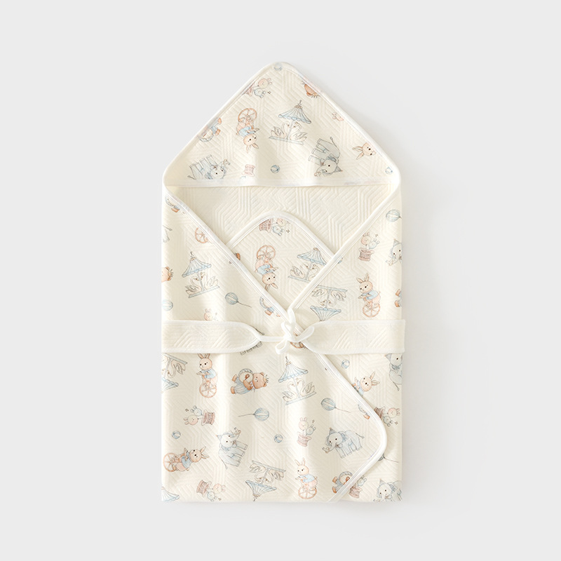 Newborn Warm Blanket, Baby Quilt, Newborn Autumn and Winter Quilt, Pure Cotton Quilt, Swaddling Room Baby Wrap Sheet