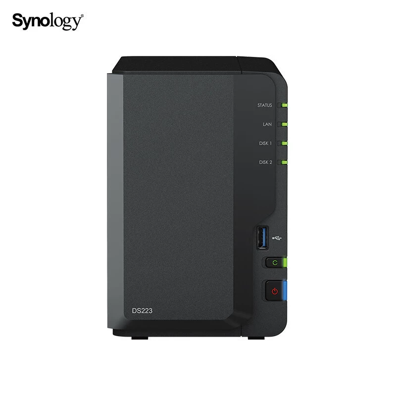 Synology DS223 квадрокор 2-комплект NAS сетевая система хранения